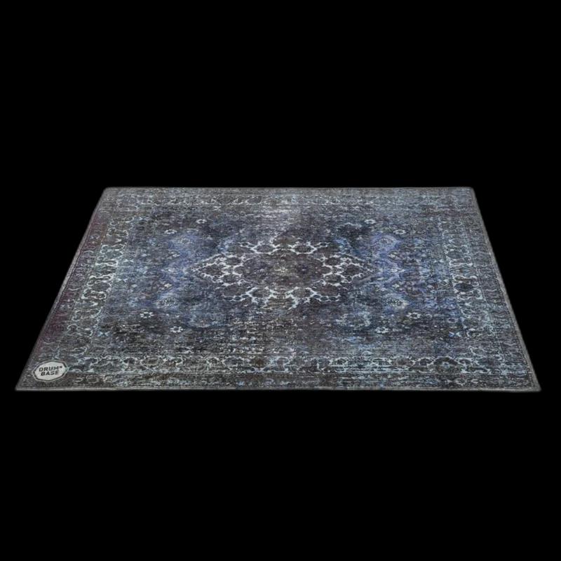 Drum N Base Club Drum Rug Blue