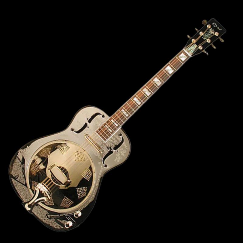 Ozark 3515BTE Electric Resonator Guitar Thinline