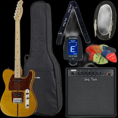 Harley Benton TE-80 NT Deluxe Series Bundle
