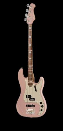 Harley Benton MV-4PJ Shell Pink