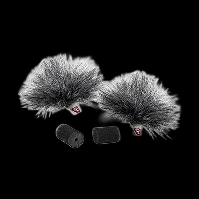 Rycote Single Grey Ristretto Lavalier Windjammer