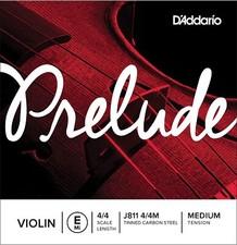 D'addario Prelude Violin Single E String, 4/4 Scale, Medium Tension J811 4/4M