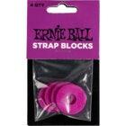 Ernie Ball 5618 Strap Blocks Purple (Pack of 4)