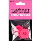 Ernie Ball 5623 Strap Blocks Pink (Pack of 4)