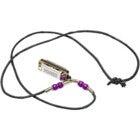 Hohner Mini Harmonica C with Necklace (Violet)