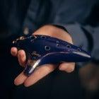Fazley Legend Ocarina 9CAC12RB Royal Blue 12-Hole Alto Ocarina in C Major