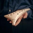 Fazley ProTune Ocarina 10CAC12WH White 12-Hole Alto Ocarina in C Major