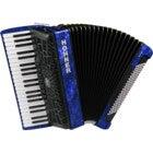 Hohner Bravo III 120 Silent Key Accordion (Blue)