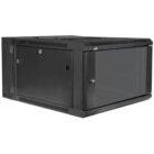 Caymon HPR506/B 19-inch 6U Double-Door Installation Rack