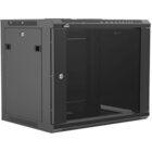 Caymon WPR409R/B 19-inch 9U Double-Door Installation Rack (Black)