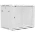 Caymon WPR409R/W 19-inch 9U Double-Door Installation Rack (White)