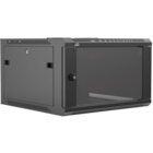 Caymon WPR606R/B 19-inch 6U Double-Door Installation Rack