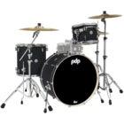 PDP Drums PD805420 Concept Maple Finish Ply Satin Black 3-Piece Shell Set