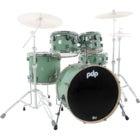 PDP Drums PD805462 Concept Maple Finish Ply Satin Seafoam 5-Piece Shell Set