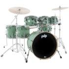 PDP Drums PD805482 Concept Maple Finish Ply Satin Seafoam 7-Piece Shell Set
