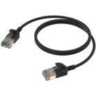 Procab CSD560B/3 Slimline CAT6A Network Cable, 3m