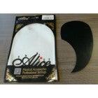Fazley 11607 Black Teardrop Scratchplate for Left-Handed Acoustic Guitar