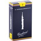 Vandoren SR202 Traditional Soprano Saxophone Reeds, 2 (Pack of 10)