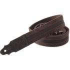 RightOn Plain Brown Guitar Strap
