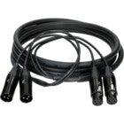 Klotz SUC02-X3L 2-Channel 3p F/M XLR Multi-Core Cable, 5m