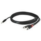 DAP FLX30 Stereo Mini-Jack to RCA Cable, 1.5m
