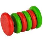 Voggenreiter 1123 Tac Tac Wooden Rattle (Red/Green)