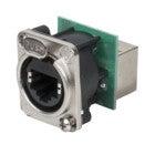 DAP CAT-5E RJ45 Ethernet D-Size Chassis Connector