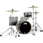 PDP Drums PDCM18BPSB Concept Maple Silver/Black Fade Lacquer 3-Piece Bebop Shell Set