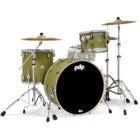 PDP Drums PDCM24RKSO Concept Maple Satin Olive 3-Piece Rock Shell Set