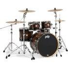PDP Drums PDCMX2215WC Concept Maple Exotic Walnut to Charcoal Burst 5-Piece Shell Set