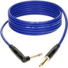 Klotz KIKKG3.0PRBL Mono Jack Cable with Straight-Angled Plugs, 3m (Blue)