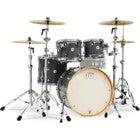 DW Drums DDLG2214SG Design Series Maple Steel Gray 4-Piece Shell Set