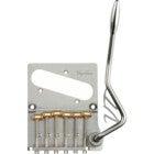 VegaTrem VT2 Teletrem Modern Stainless Steel Electric Guitar Bridge with VegaTrem Logo