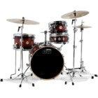 DW Drums Design Series Mini Pro 18 inch Tobacco Burst 4-Piece Shell Set