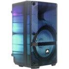Omnitronic MSE-8+ Rechargeable Party Speaker with Built-In LED Effects + Microphone