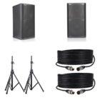 dB Technologies Opera 12 Set + Stands and Cables