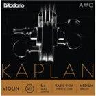 D'Addario KA310 1/4M String Set, 1/4 Scale, Medium Tension Violin string set for 1/4 violin