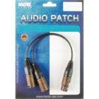 Klotz PYB5N Professional XLR Y adapter cable 0.2 metres
