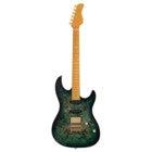 Sire Larry Carlton S10 HSS Transparent Green electric guitar