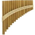 GEWA 700.323 Solist pan flute with 18 pipes, G major