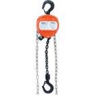 Eurolite Chain Hoist 6M/1.0T manual chain hoist orange