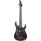 Legator N8SS Ninja 8 Super Shred Black Burl 8-string electric guitar