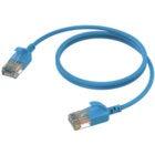 Procab CSD560BU/0.15 Slimline CAT6A network cable 0.15 metres