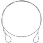 Eurolite Steel Rope (FC) 900x4mm silver safety cable