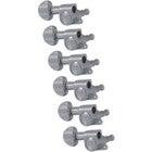Grover 205CL6 Mini Rotomatics with Round Button, Chrome Tuning machines