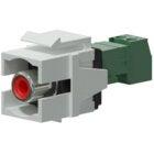 Procab VCK105P/W Keystone RCA connector white