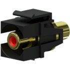 Procab VCK107P/B Keystone RCA connector - black