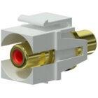 Procab VCK107P/W Keystone RCA connector - white