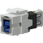 Procab VCK630/W Keystone USB 3.0 Connector - White