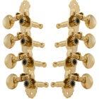 Grover 304G Sta-Tite Mandolin Machines, Gold mandolin tuning machines
